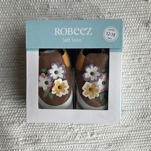 12-18 month robeez, daddy’s little girl, 100% leather